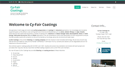 Desktop Screenshot of cy-faircoatings.com